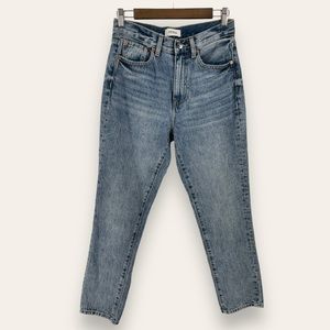 PISTOLA Keaton High Waist Slim Straight Leg Jeans In Play‎ Day
